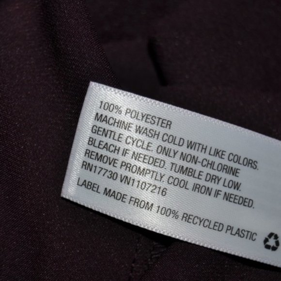 New PROLOGUE Wine Draped Asymmetric Dress XXL NWT - Picture 7 of 8